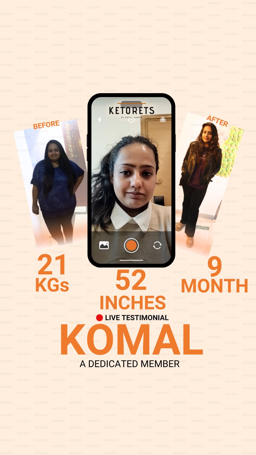 Komal testimonial
